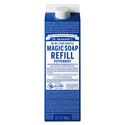 Organic Castile Liquid Soap Refill