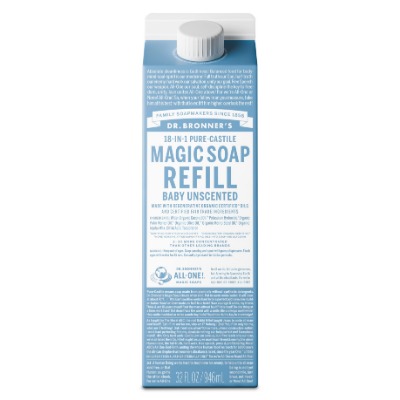 Organic Castile Liquid Soap Refill