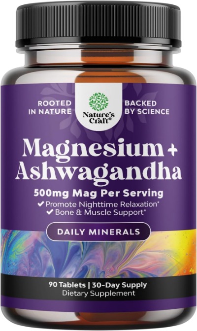 Magnesium Glycinate & Ashwagandha