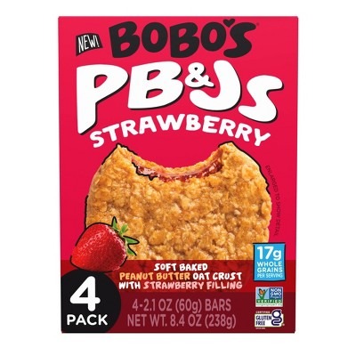 Snack Oat Bar PB & J Strawberry