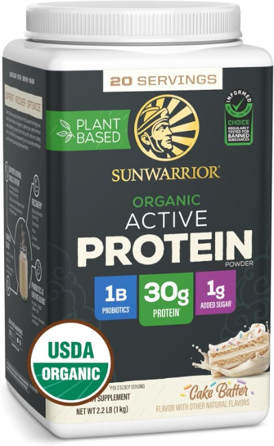 Organic Active Protein Cake Batter