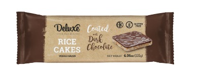 Coated Rice Cake Dark Chocolate
